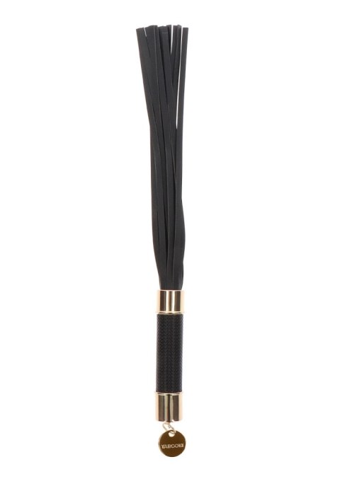 Czarny flogger Statement Taboom 33 cm