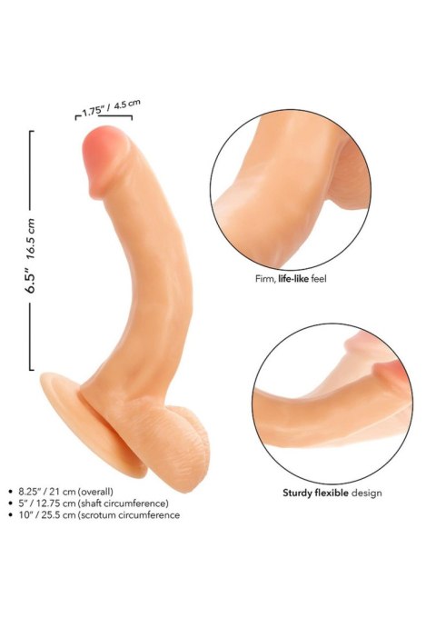 Dildo realistyczne Working Stiff The Delivery Man jasny odcień skóry