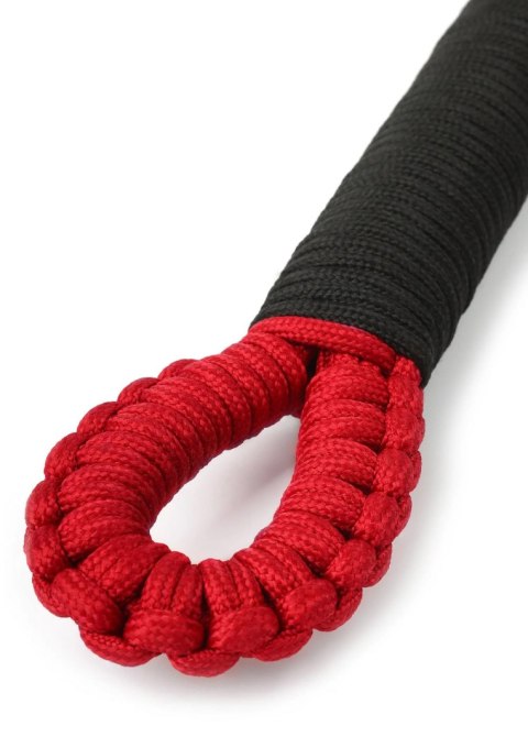 Flogger knot Taboom czerwony nylonowy