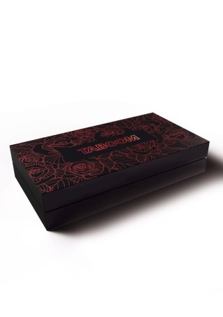 Kajdanki na kostki Wild Roses Taboom czarne 34 cm