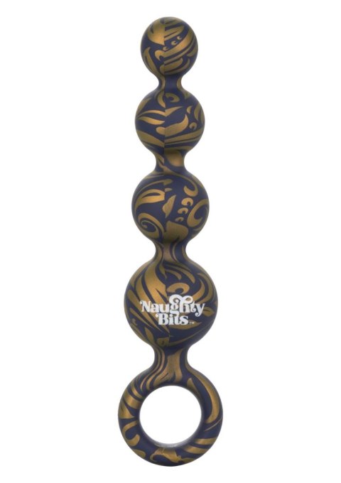 Koraliki analne silikonowe Calexotics fioletowe 11,5 cm