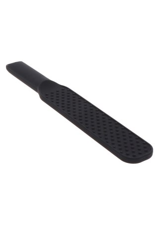 Packa BDSM silikonowa Hidden Desire z kolcami czarna 31 cm