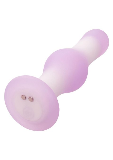 Silikonowy wibrujący korek analny Calexotics Lavender Haze fioletowy