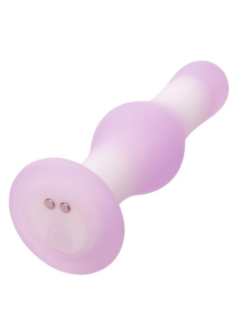 Silikonowy wibrujący korek analny Calexotics Lavender Haze fioletowy