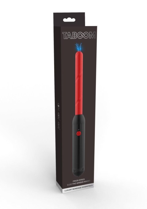 Wand do elektrostymulacji Taboom Electro Shock czarny 34 cm