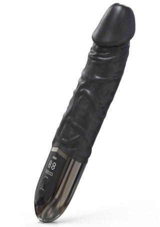Wibrator analny Hidden Desire silikonowy 24,5 cm czarny 12 trybów