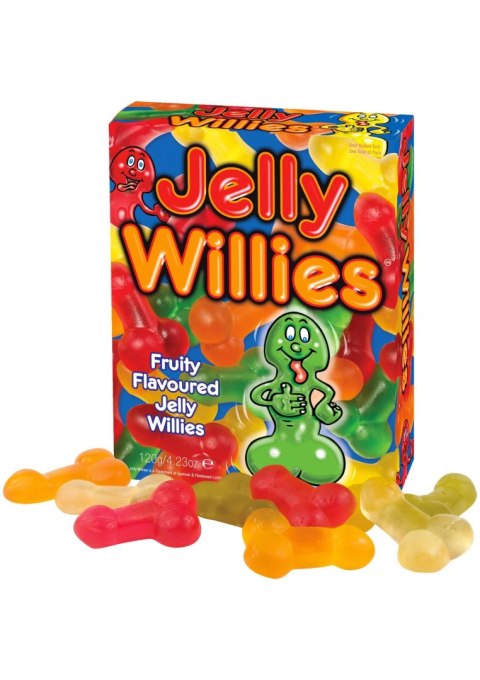 Cukierki żelowe Jelly Willies asortyment o smaku coli