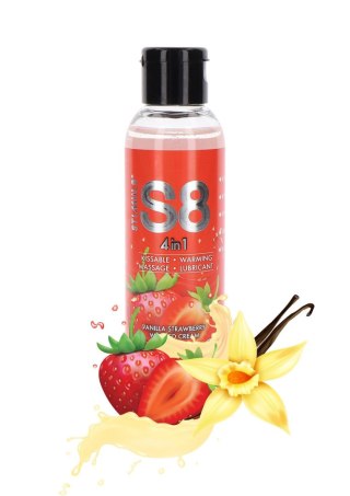 Lubrykant 4w1 deserowy Stimul8 S8 truskawkowy 125ml