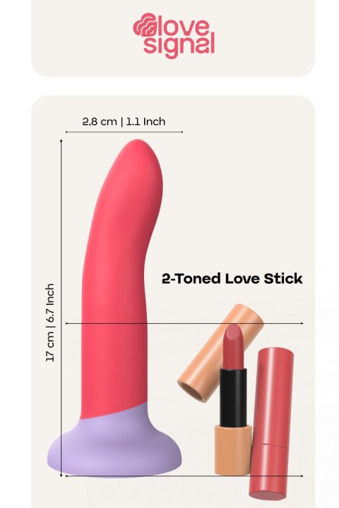 Realistyczne dildo silikonowe Dream Toys Love Stick Medium 17 cm