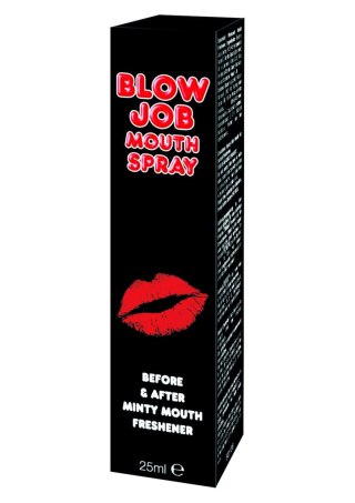 Spray do ust miętowy Spencer & Fleetwood czarny 11 cm
