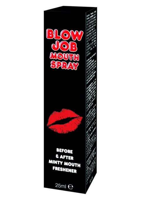 Spray do ust miętowy Spencer & Fleetwood czarny 11 cm