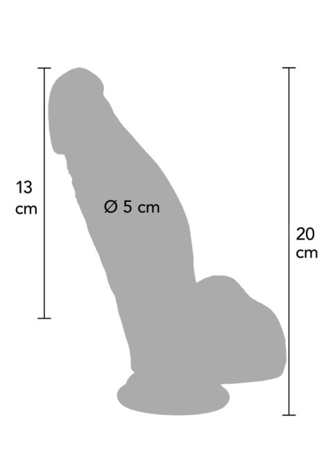 Ultra realistyczne dildo silikonowe Hidden Desire 20 cm