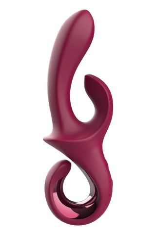 Wibrator króliczek Glam Duo Dreamtoys silikonowy USB 22 cm