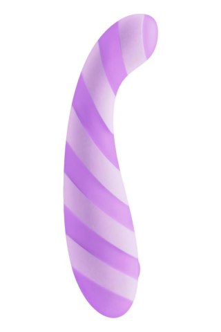 Wibrator punktu G Glitz Purple Pleasure fioletowy USB 15,7 cm