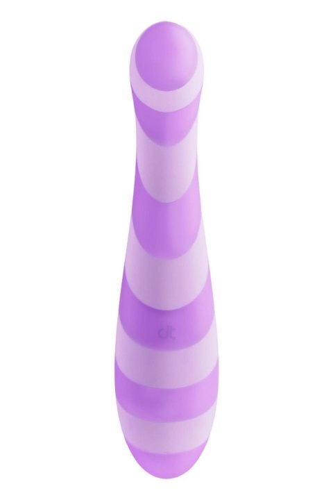 Wibrator punktu G Glitz Purple Pleasure fioletowy USB 15,7 cm