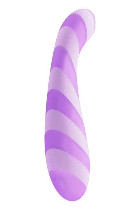 Wibrator punktu G Glitz Purple Pleasure fioletowy USB 15,7 cm