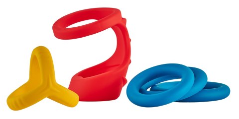 Zestaw pierścieni silikonowych Dream Toys Long Play Love Set