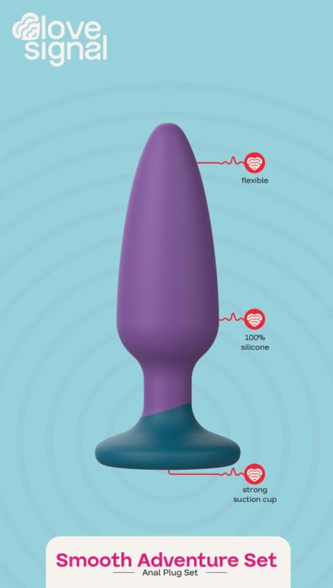 Zestaw silikonowych korków analnych treningowych Dream Toys