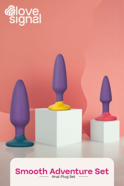 Zestaw silikonowych korków analnych treningowych Dream Toys