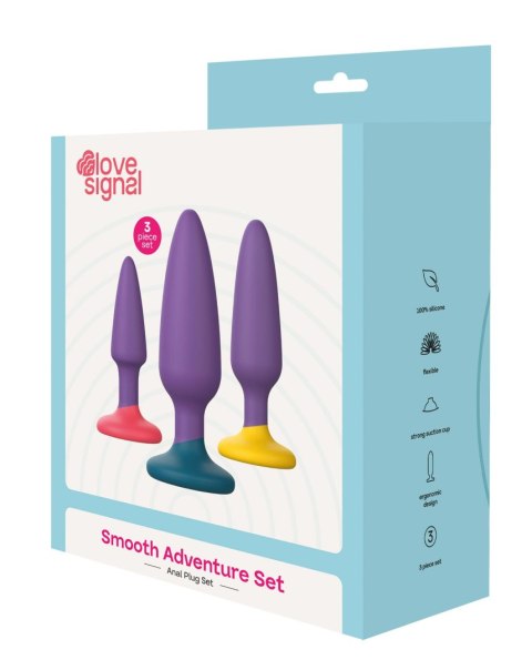 Zestaw silikonowych korków analnych treningowych Dream Toys