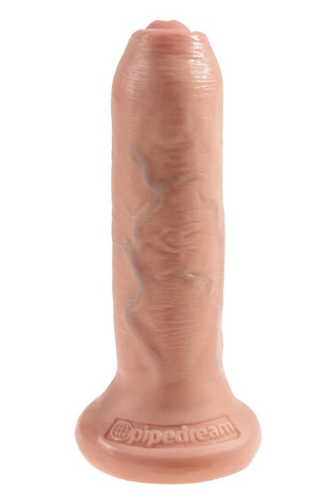 Dildo King Cock 6 cali nieobrzezany jasny