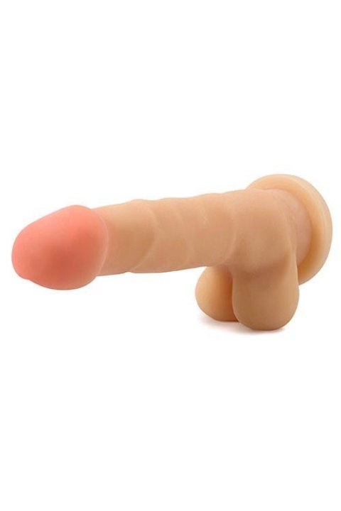 Dildo realistyczne Blush Au Naturel beżowe 18 cm