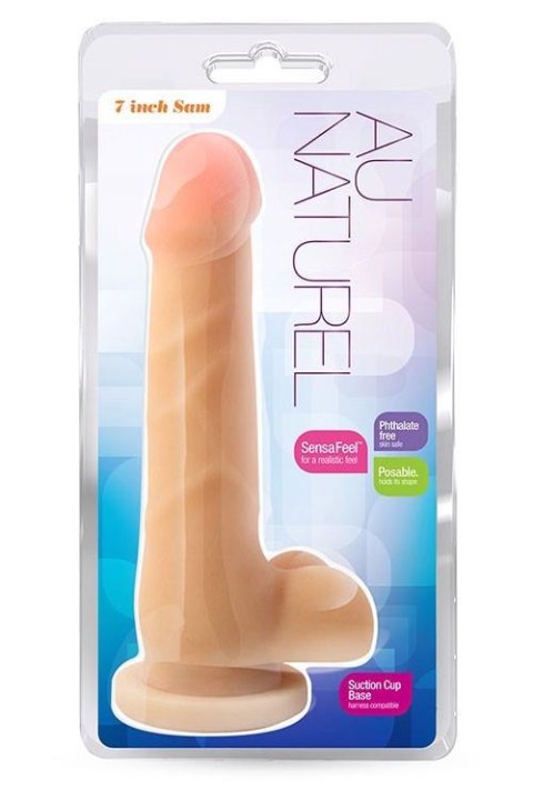 Dildo realistyczne Blush Au Naturel beżowe 18 cm