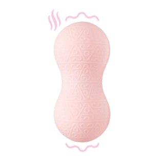 Masażer wibrujący z podgrzewaniem Loveline różowy 17 cm