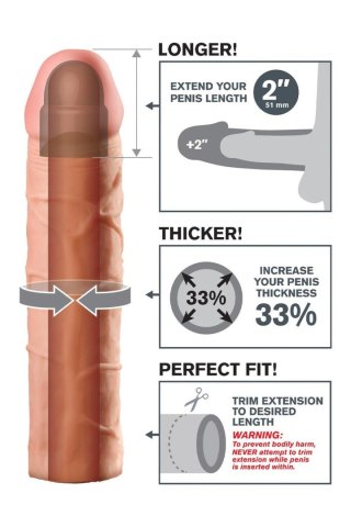 Przedłużka na penisa Fantasy Xtensions Perfect 5 cm