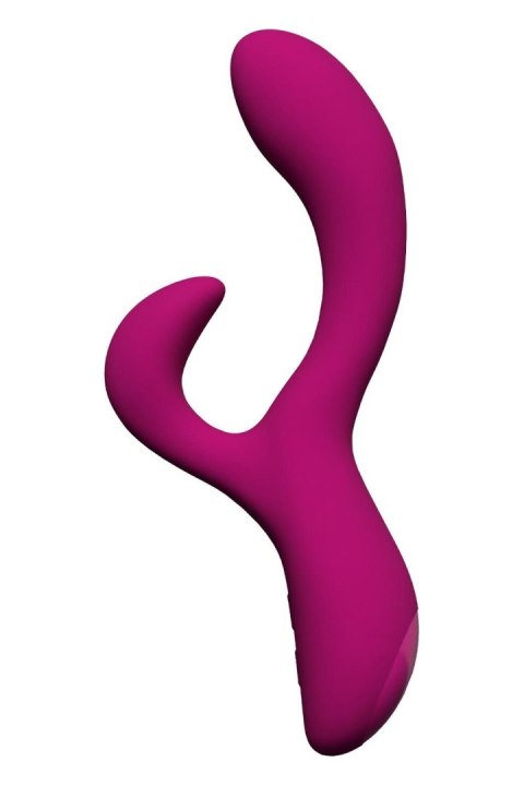 Wibrator króliczek Blush Quinn bordowy silikonowy USB 23 cm