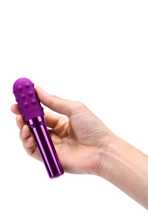 Wibrator mini Le Wand Grand Bullet wiśniowy USB