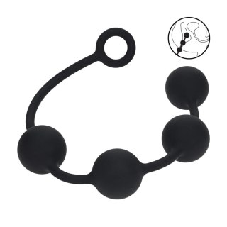 Kulki analne silikonowe Levelz XL 5cm czarne