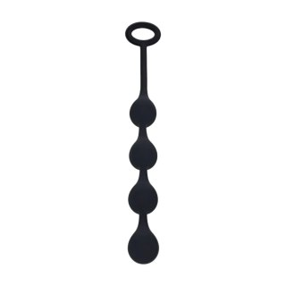 Kulki analne silikonowe Levelz Waterdrop S czarny