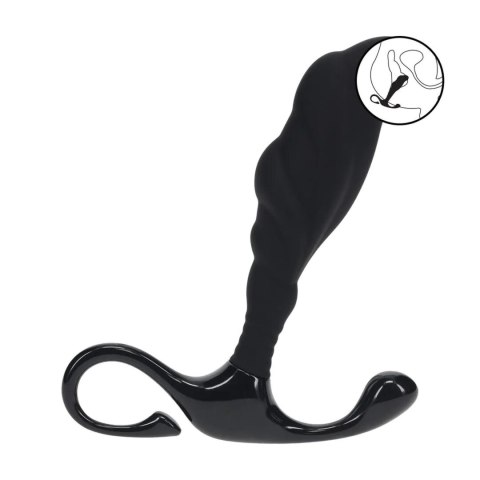 Masażer prostaty silikonowy Levelz 2 M czarny 11 cm