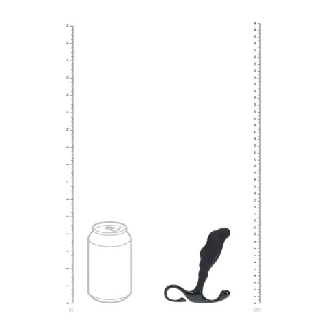 Masażer prostaty silikonowy Levelz 2 M czarny 11 cm