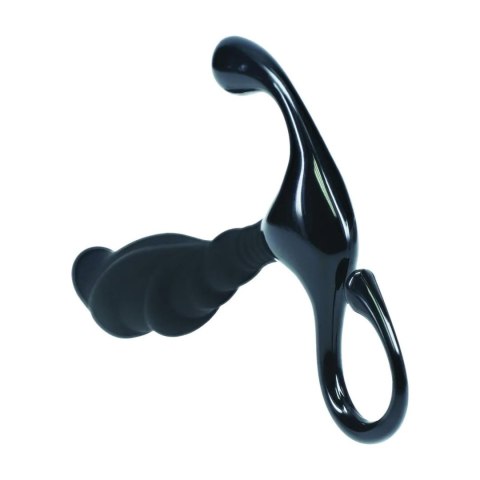 Masażer prostaty silikonowy Levelz 2 M czarny 11 cm