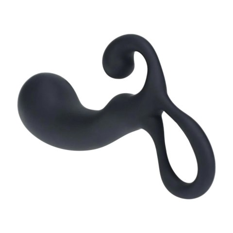 Masażer prostaty silikonowy Levelz L czarny 15 cm