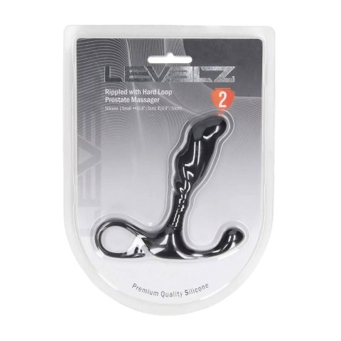 Masażer prostaty silikonowy Levelz S czarny 10 cm