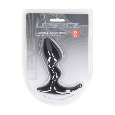 Stymulator prostaty Levelz Level 2 silikonowy czarny