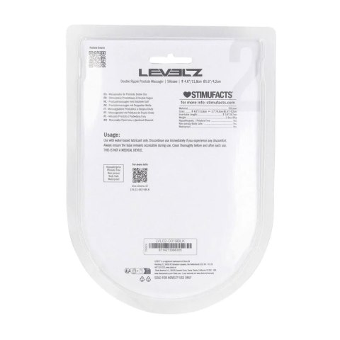 Stymulator prostaty Levelz Level 2 silikonowy czarny