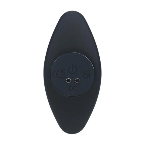 Wibrujący korek analny Tri Bulb silikonowy Levelz czarny USB