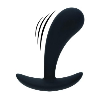 Wibrujący masażer prostaty Levelz silikonowy czarny S