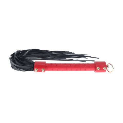 Flogger Milan Collection Ouch czarny czerwony