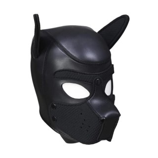 Maska puppy neoprenowa Ouch! czarna 31 cm