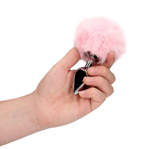 Metalowy korek analny Bunny Tail Ouch