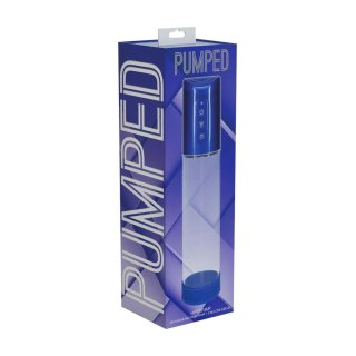 Pompka elektryczna HyperPump Pumped niebieska metaliczna USB