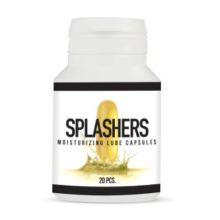 Splashers Kapsułki lubrykantu olejowego analnego 20 sztuk