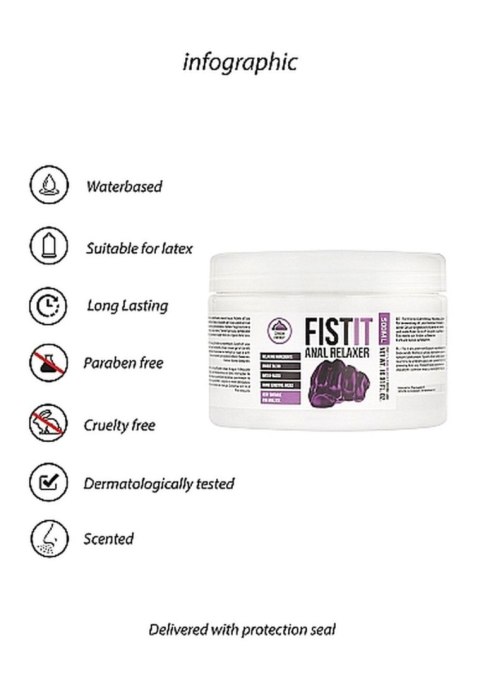 Żel relaksujący analny Fist It 500ml