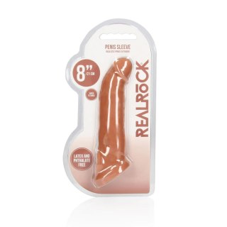 Przedłużka na penisa RealRock TPE 22 cm