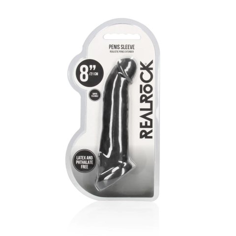 Realistyczna przedłużka na penisa RealRock 22 cm